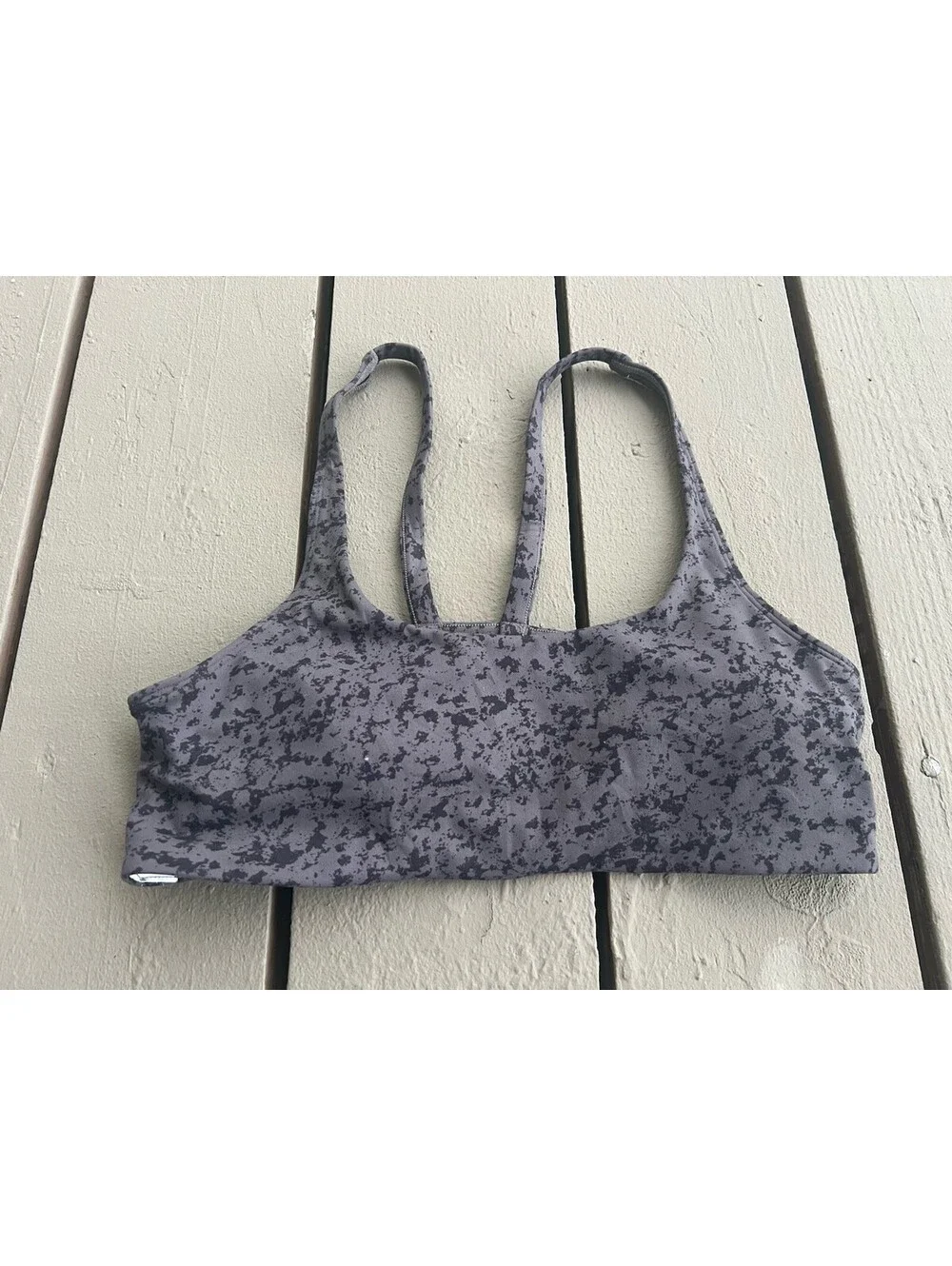 Vuori Yosemite Sports Bra in Chia Stucco Size S